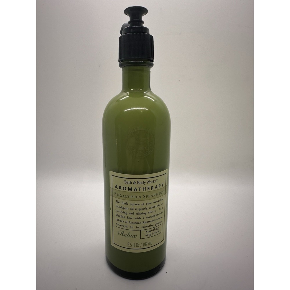 Bath & Body Works EUCALYPTUS SPEARMINT ORIGINAL Aromatherapy Lotion 6.5 oz RARE!